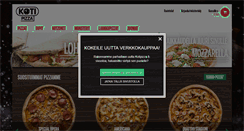 Desktop Screenshot of kotipizza.fi